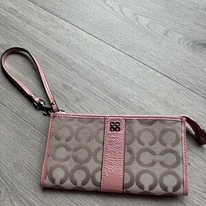 Vintage Coach wristlet